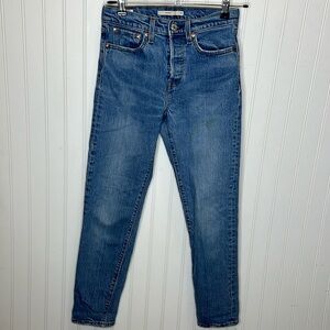 Levi’s Premium Wedgie Button Fly Jeans Size 25